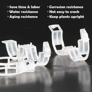 Garden Vine Plastic Tomato Vine Plant Support Clips - 100pc