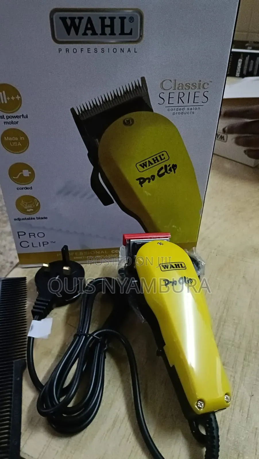 Wahl Pro Clip Shaver, Hair Clipper.