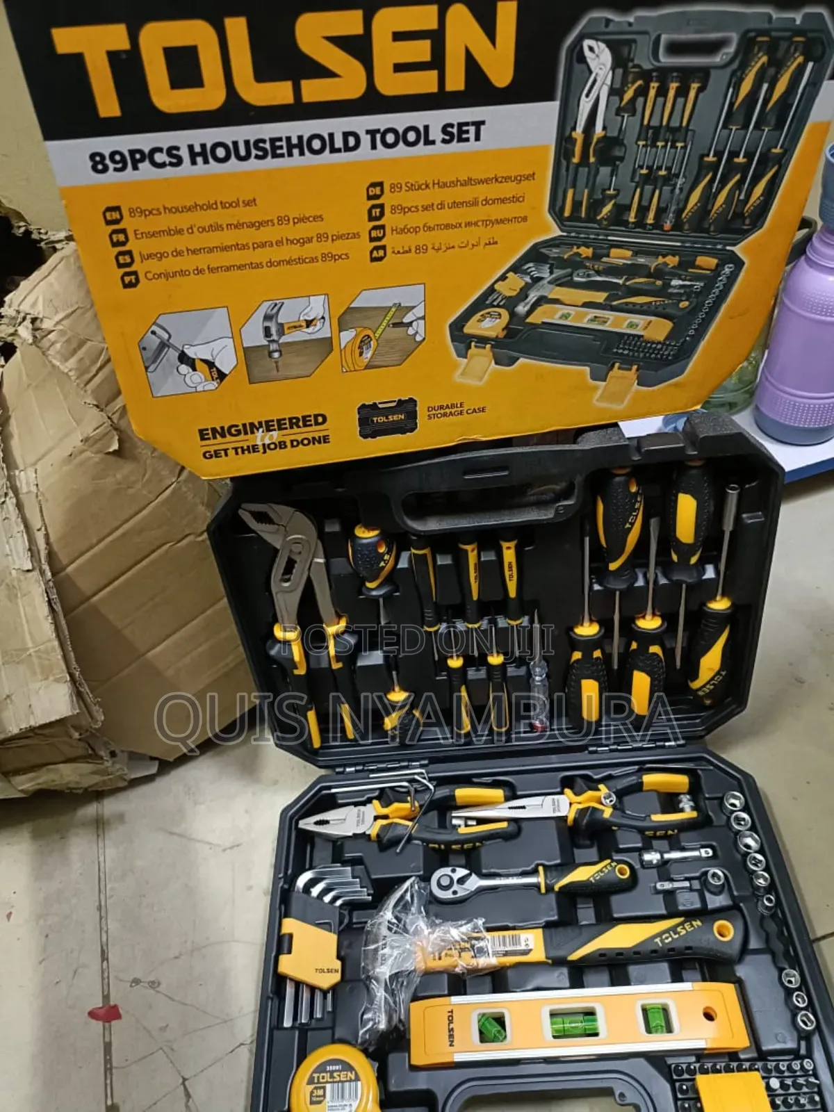 Tool Set, Hand Toolset 89pcs