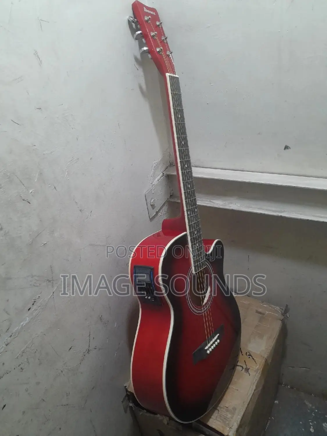Semi Acoustic 40inch (Red)