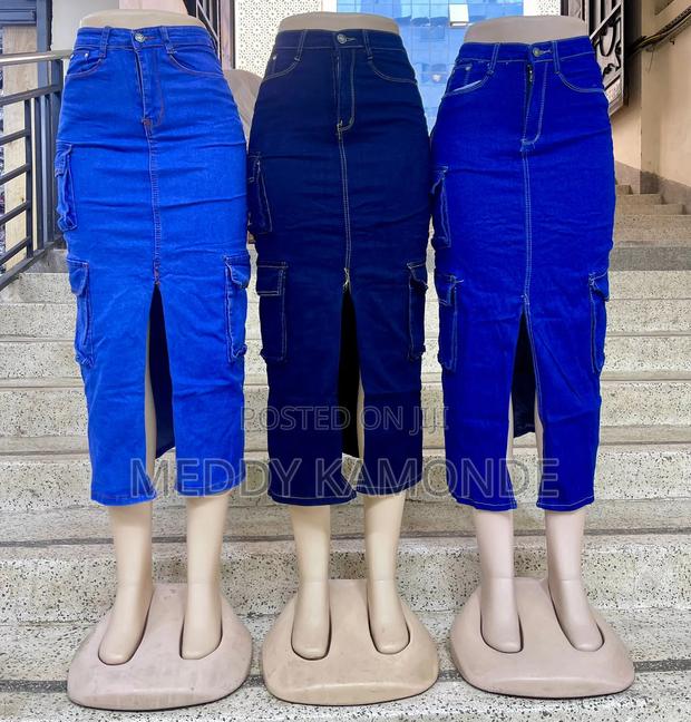 Designer Jeans Skirts