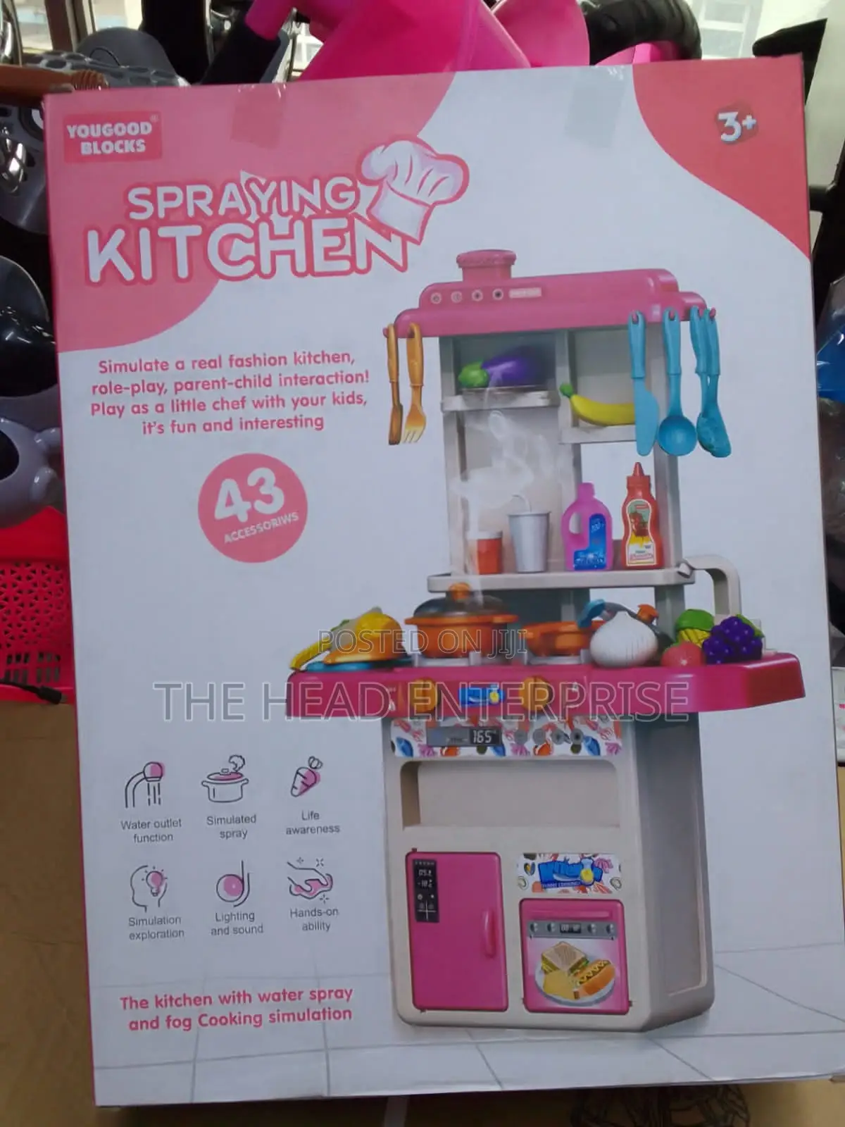 Kitchen Set for Fun Kid's Play!