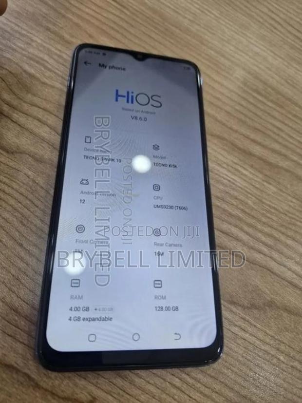 Tecno Spark 10C 128 GB Blue - thumbnail 4