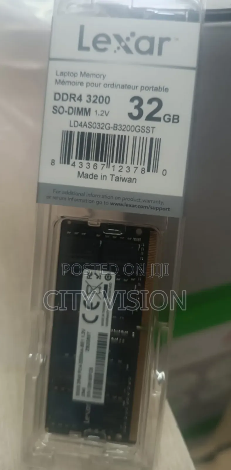 Ram 32gb Lexar DDR 3200