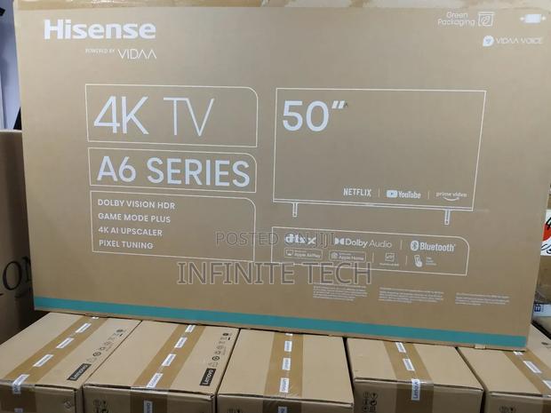 Hisense 50 Inch Smart 4k Uhd Tv 50a6