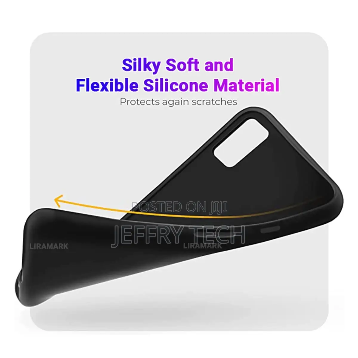 Silicone Soft Back Cover Case For Oneplus Nord 2 5G (Black)