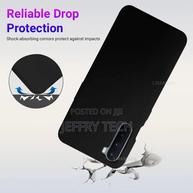 Silicone Soft Back Cover Case for Oneplus Nord (Black) - thumbnail 2