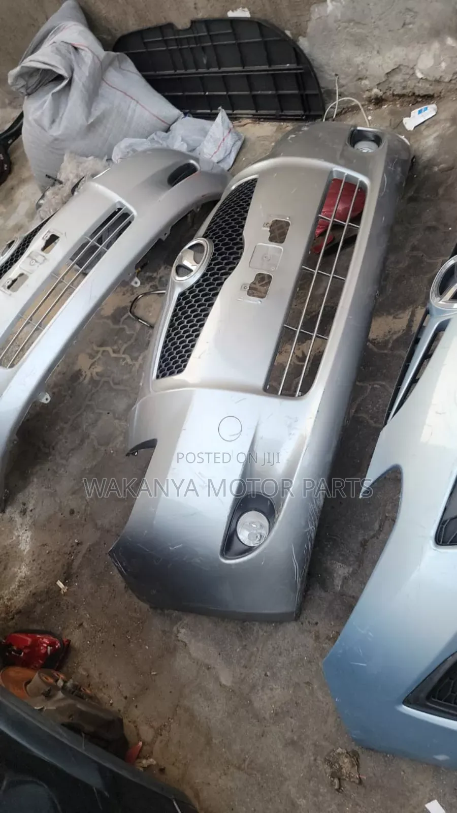 Toyota Vitz 2005/2007 Front Bumper With Fog Lamps, Ex Japan