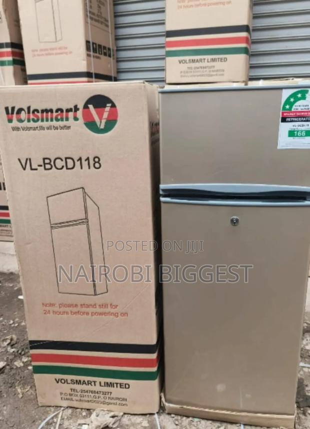 The Best Volsmart 118litres Double Door Refrigerator - main view