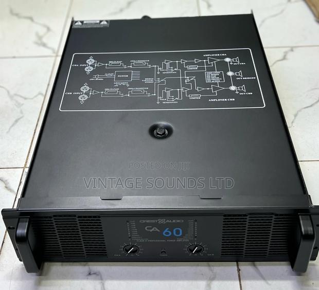 Crest Audio Ca60 Professional Power Amplifier (10000watts ) - thumbnail 3
