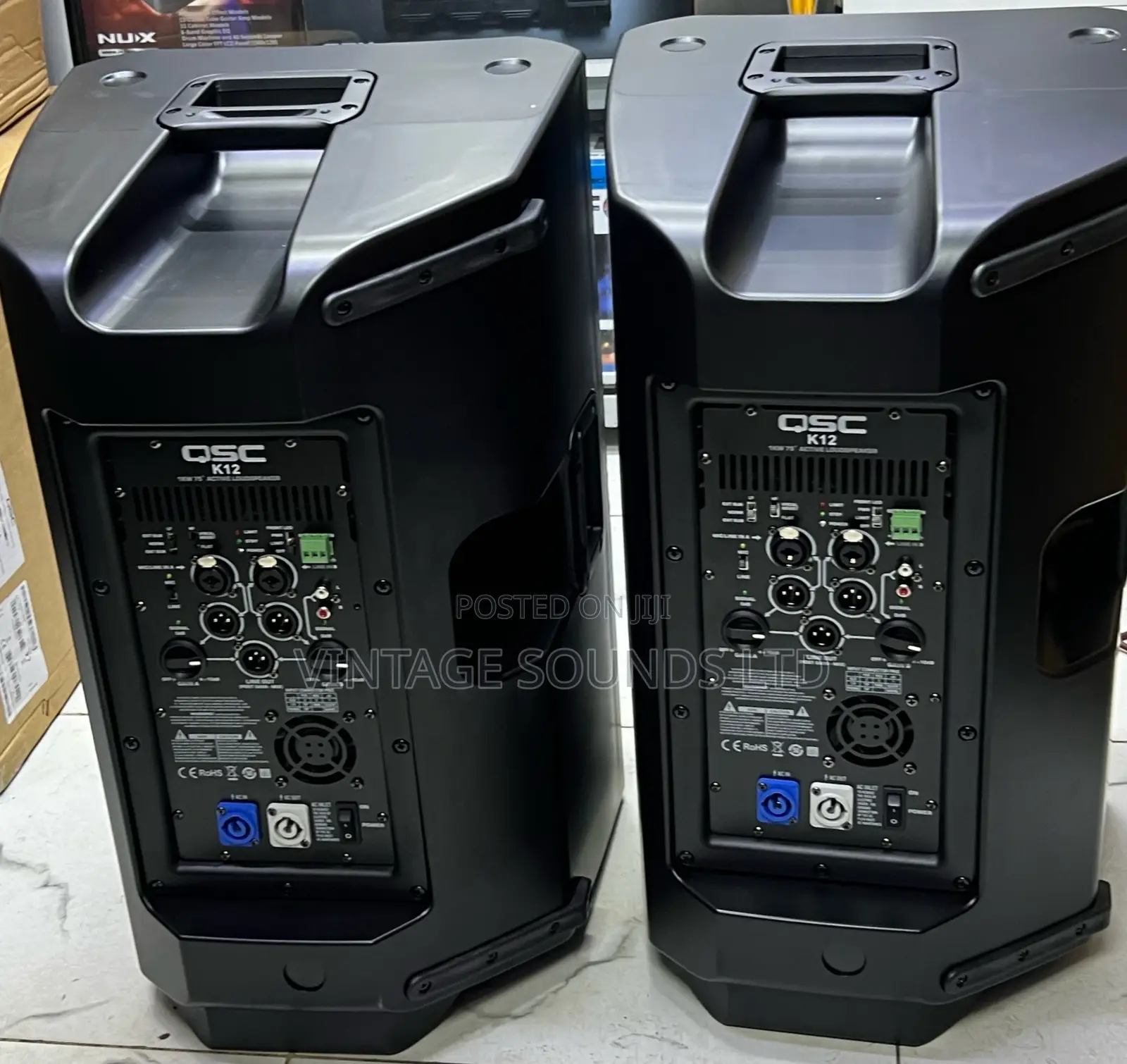 QSC .2 Two-Way 12" 2000W Powered Active Speaker (Pair)