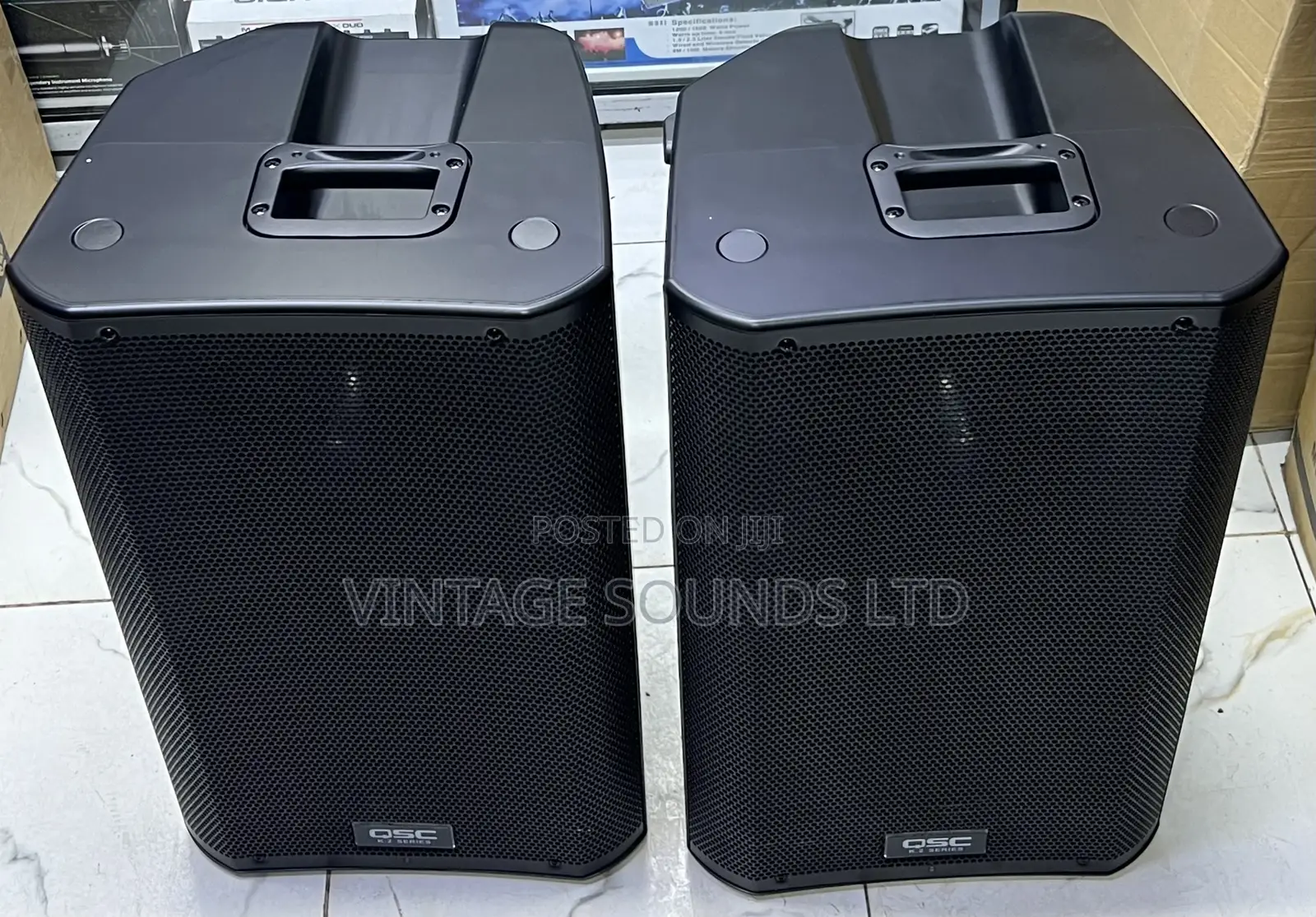 QSC .2 Two-Way 12" 2000W Powered Active Speaker (Pair)