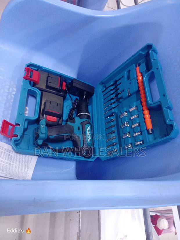 Makita Drill With Lithium Battery Cordless Drill - main view