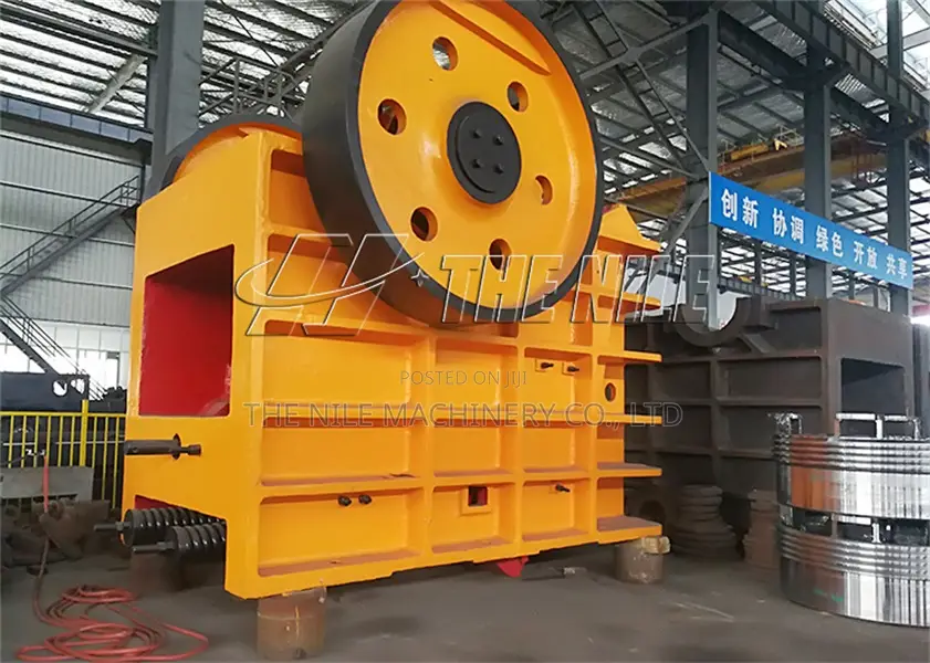 PE-1000*1200 500 T/H Deep Cavity Stone Gravel Jaw Crusher
