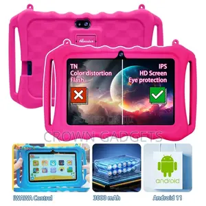 Wintouch 7 Inch Kids Tablet Educational Learning Rugged Case
