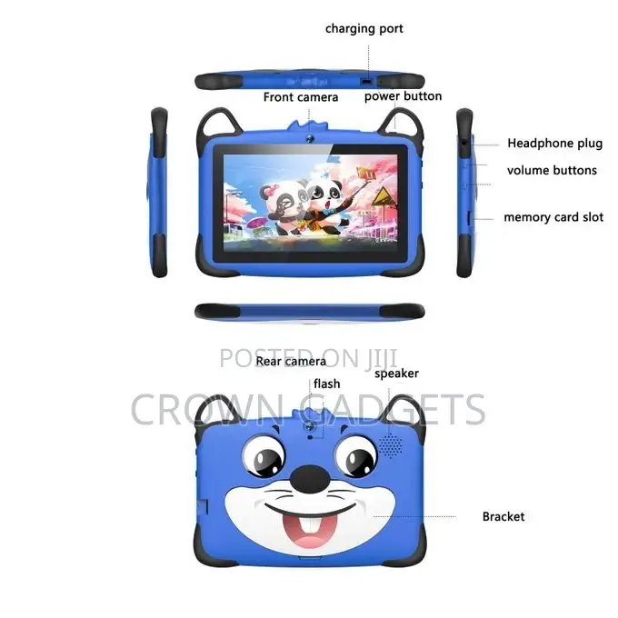 No Band 7 Inch Android Smart Learning Tablet for Children