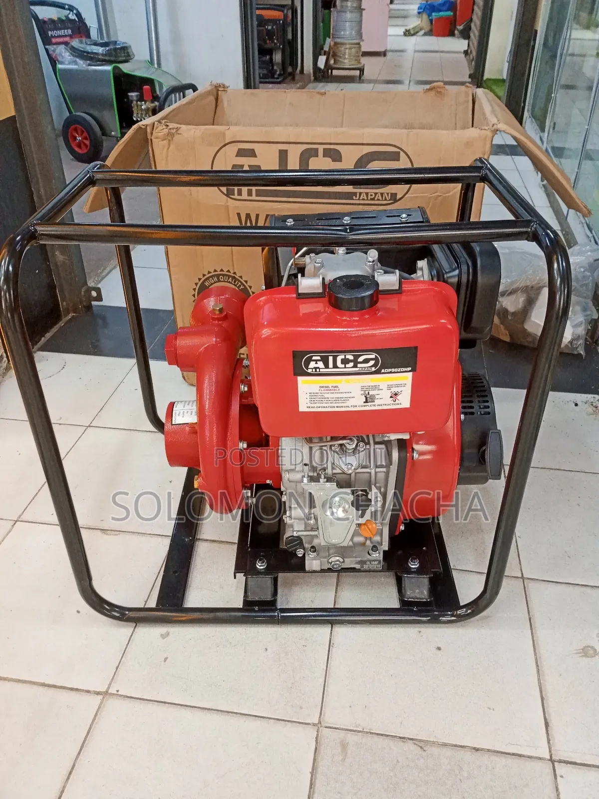 Aico Diesel 3inch 16hp High Pressure Irrigation Pump