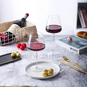 2pcs Medium Capacity Crystal Wine Glass