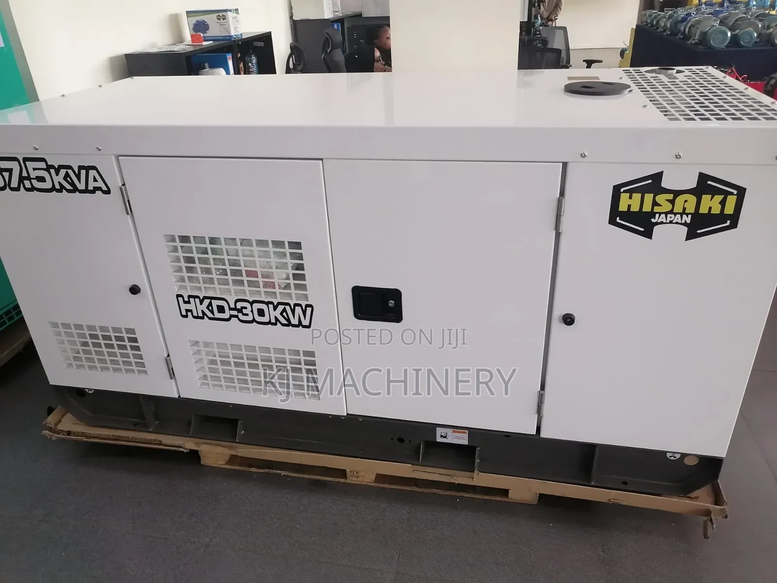 HISAKI JAPAN 37.5kva Diesel Silent Generator With Ats