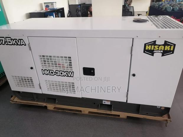 HISAKI JAPAN 37.5kva Diesel Silent Generator With Ats