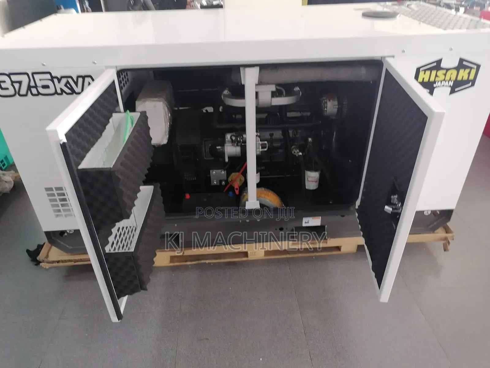 HISAKI JAPAN 37.5kva Diesel Silent Generator With Ats