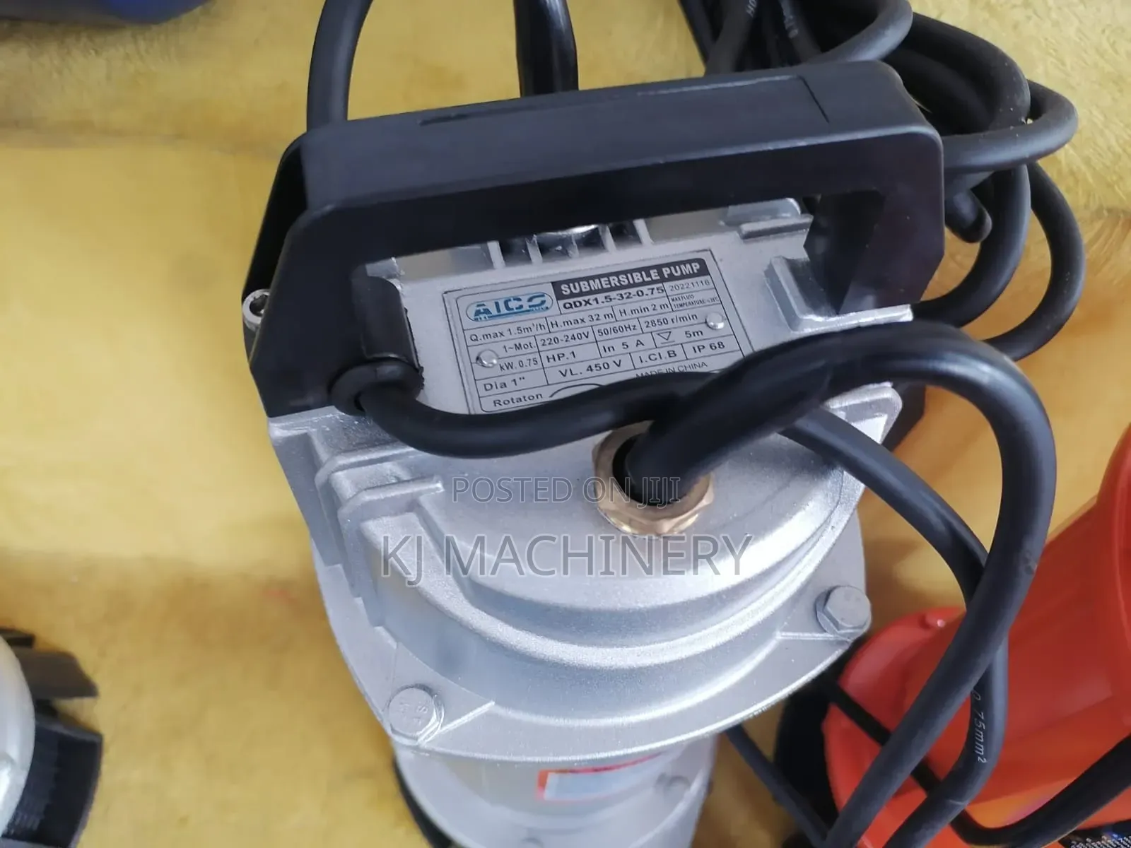 Electric Shallow Well Submersible Water Pump 32m Head