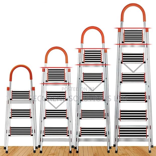 6step Aluminium Household Ladder - thumbnail 2