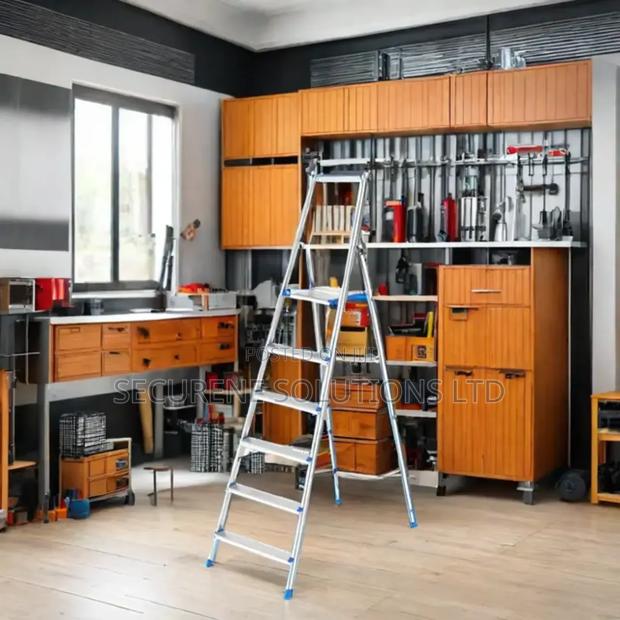 6step Aluminium Household Ladder - thumbnail 3