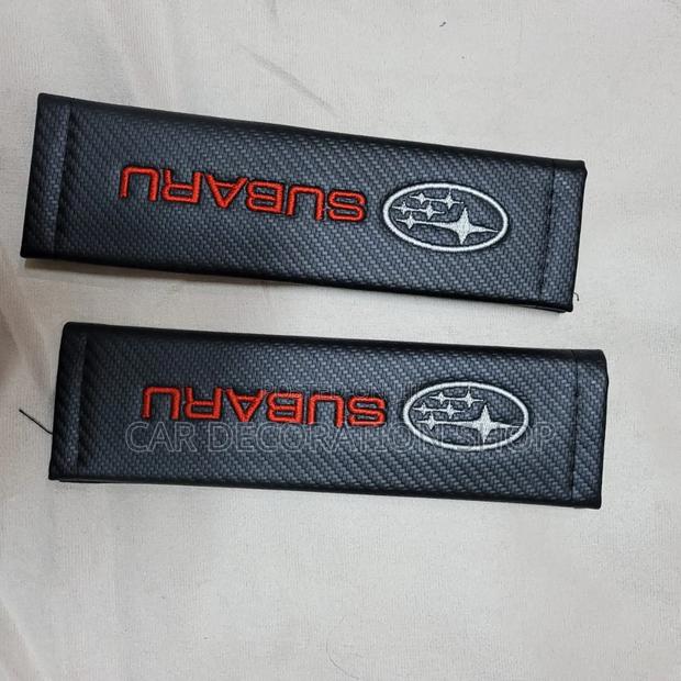 2pc Subaru Seat Safety Shoulder Pad Covers - main view