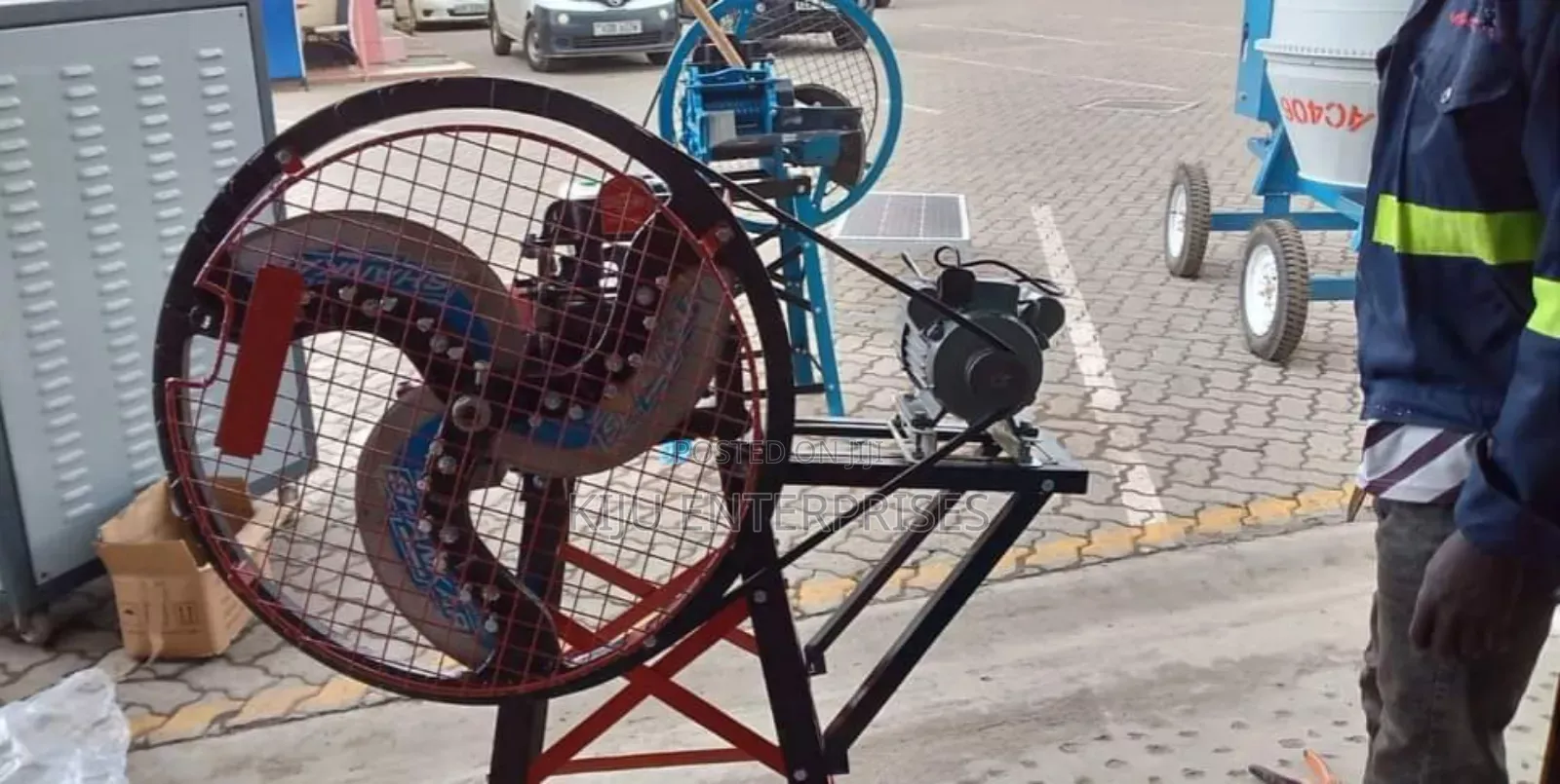 Chuff Cutter Available Powered by Motor
