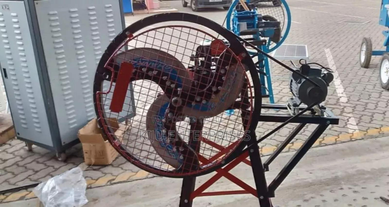 Chuff Cutter Available Powered by Motor
