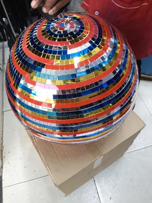 Multicolored Mirror Ball 50cm