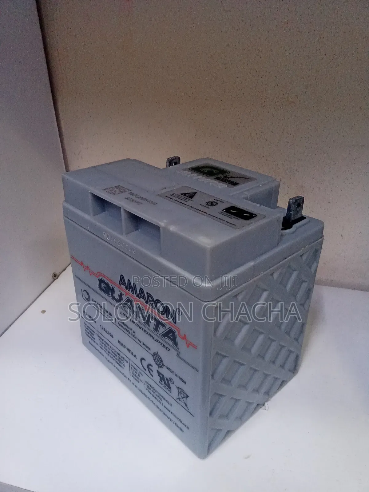 26ah Amaron Quanta 12 12al026 Battery Made in India