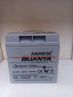 26ah Amaron Quanta 12 12al026 Battery Made in India