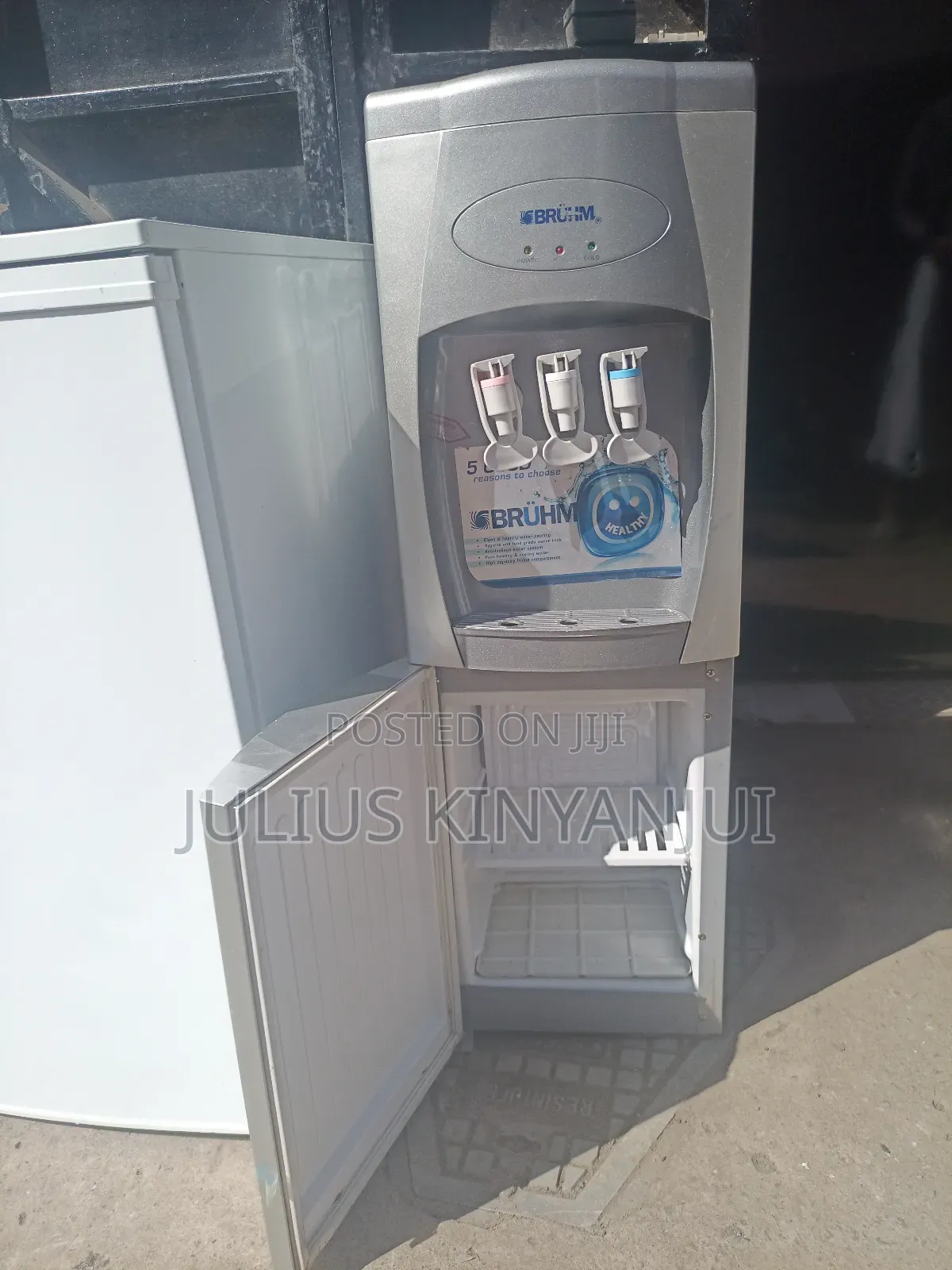Water Dispenser With Bottom Fridge