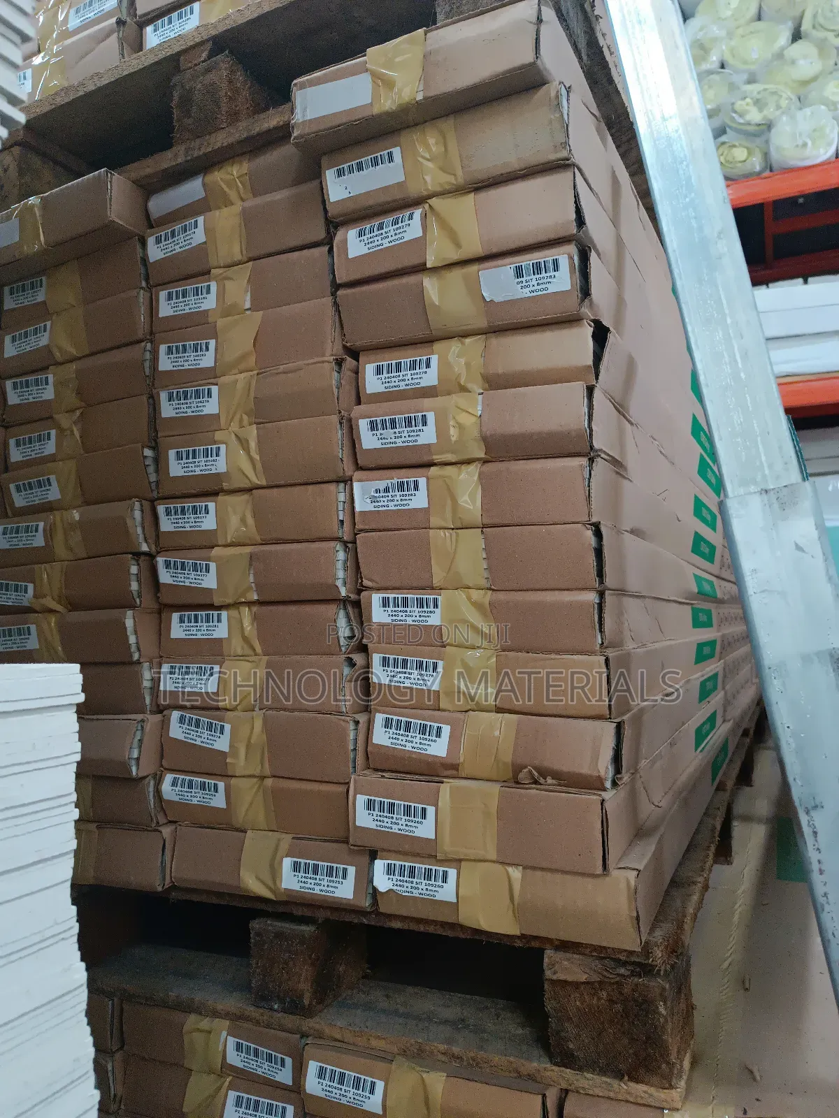 Uncolored Siding Planks 8mm ( Fiber Cement)