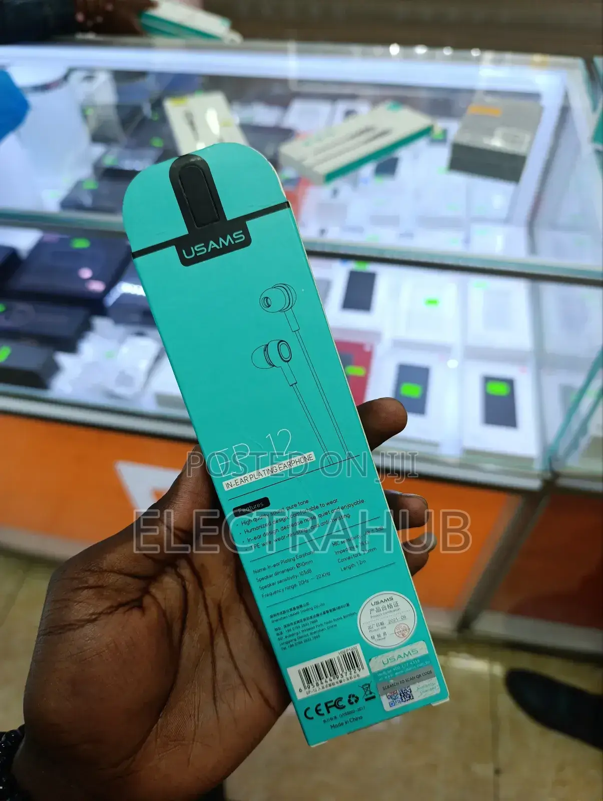 Usams Wired Earphones Brand New and Sealed in a Shop