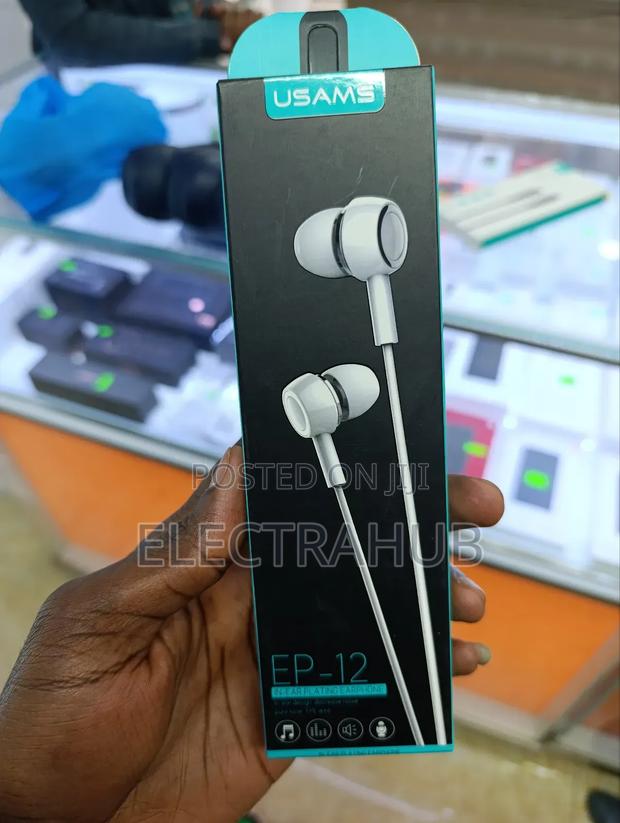 Usams Wired Earphones Brand New and Sealed in a Shop - main view