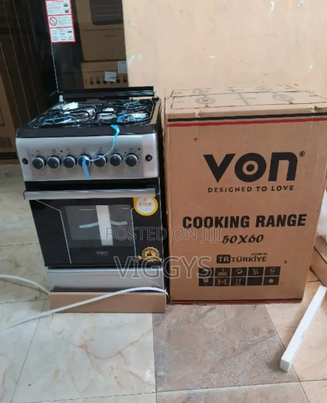 Cool Von 50*60 3g+1e Standing Electric Oven Vone3g