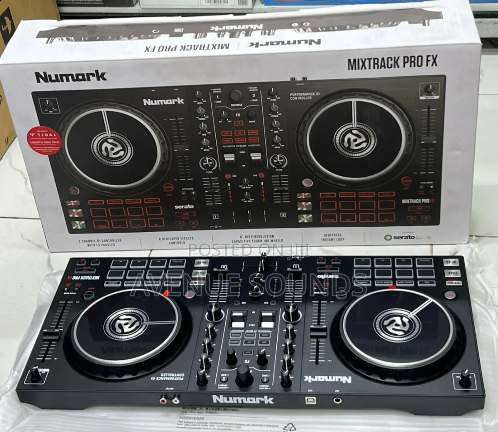 Numark Mixtrack Pro Fx Dj Controller