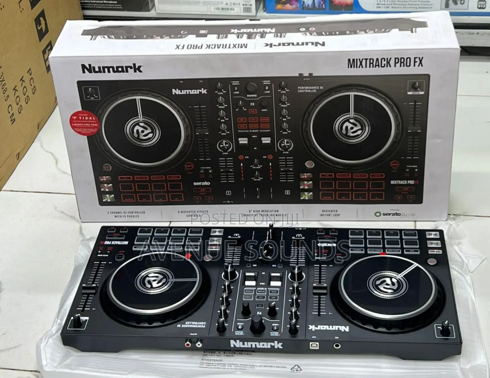 Numark Mixtrack Pro Fx Dj Controller