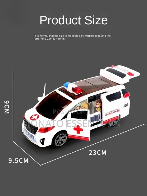 Battery Operated Ambulance With Open Doors - thumbnail 3