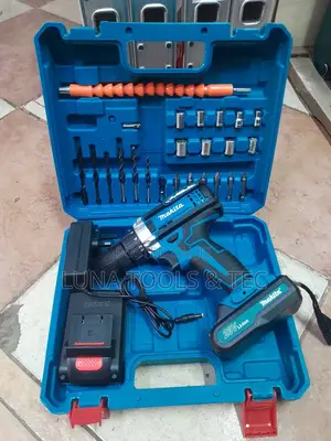 Powerful MAKITA Cordless Drill 26V,With Accessories
