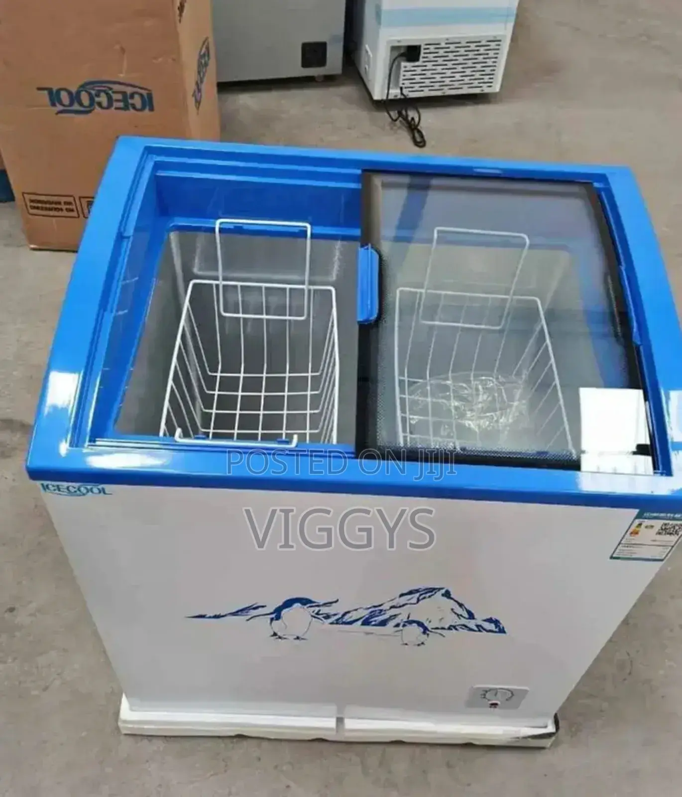 Icecool 159litres Display Freezer/159l/Disply/if-D