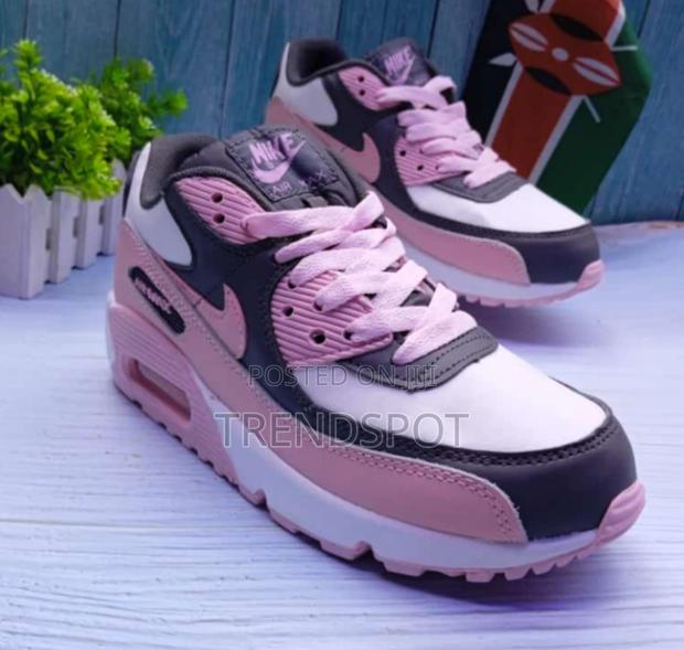 Airmax 90nike Air Max 90 - Grey/Pink Sneakers