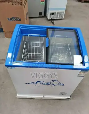 New ICECOOL 159litres Display Freezer/159l/Disply/if-D