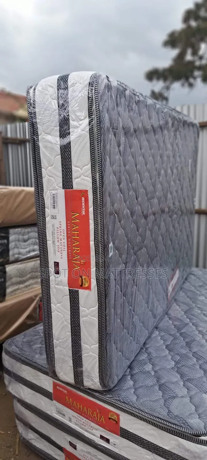5by6 10inch Bobmil Pillow Top Spring Mattresses.