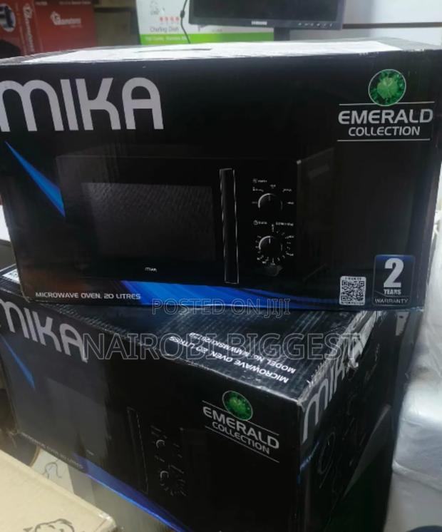 Mika Microwave, 20l, Manual - Black