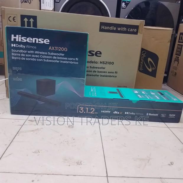 Hisense Soundbar AX3120G 340W With Dolbyatoms. - main view
