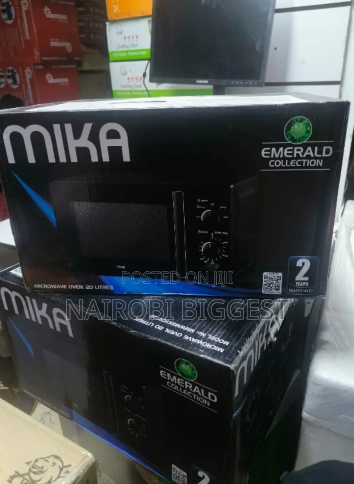 Mika 20l Manual Microwave,  - Black
